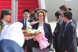 Julia Gillard arrives in Hainan, China