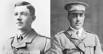 Lieutenant Penistan James Patterson and Lieutenant William Henry Dawkins