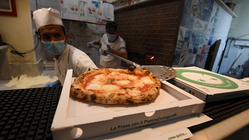 Pizza Italy pandemic