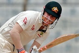 David Warner bats on day two in Chittagong