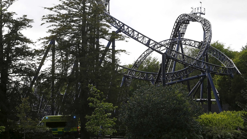 Collision traps injured rollercoaster riders