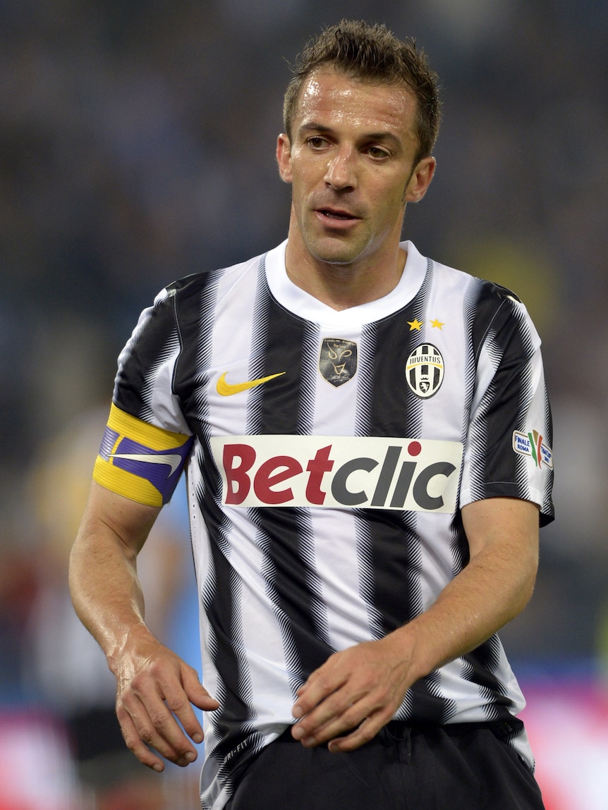 Bound for Sydney ... Alessandro Del Piero