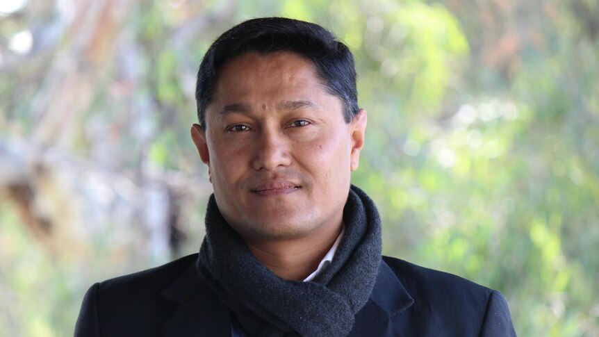 Former Myanmar political prisoner Naing Ko Ko
