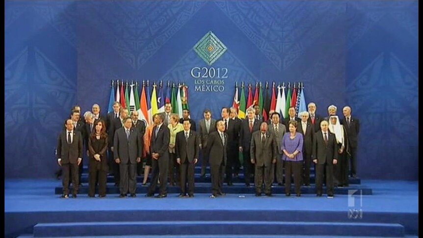 G20 meeting June 2012 (Lateline Business)