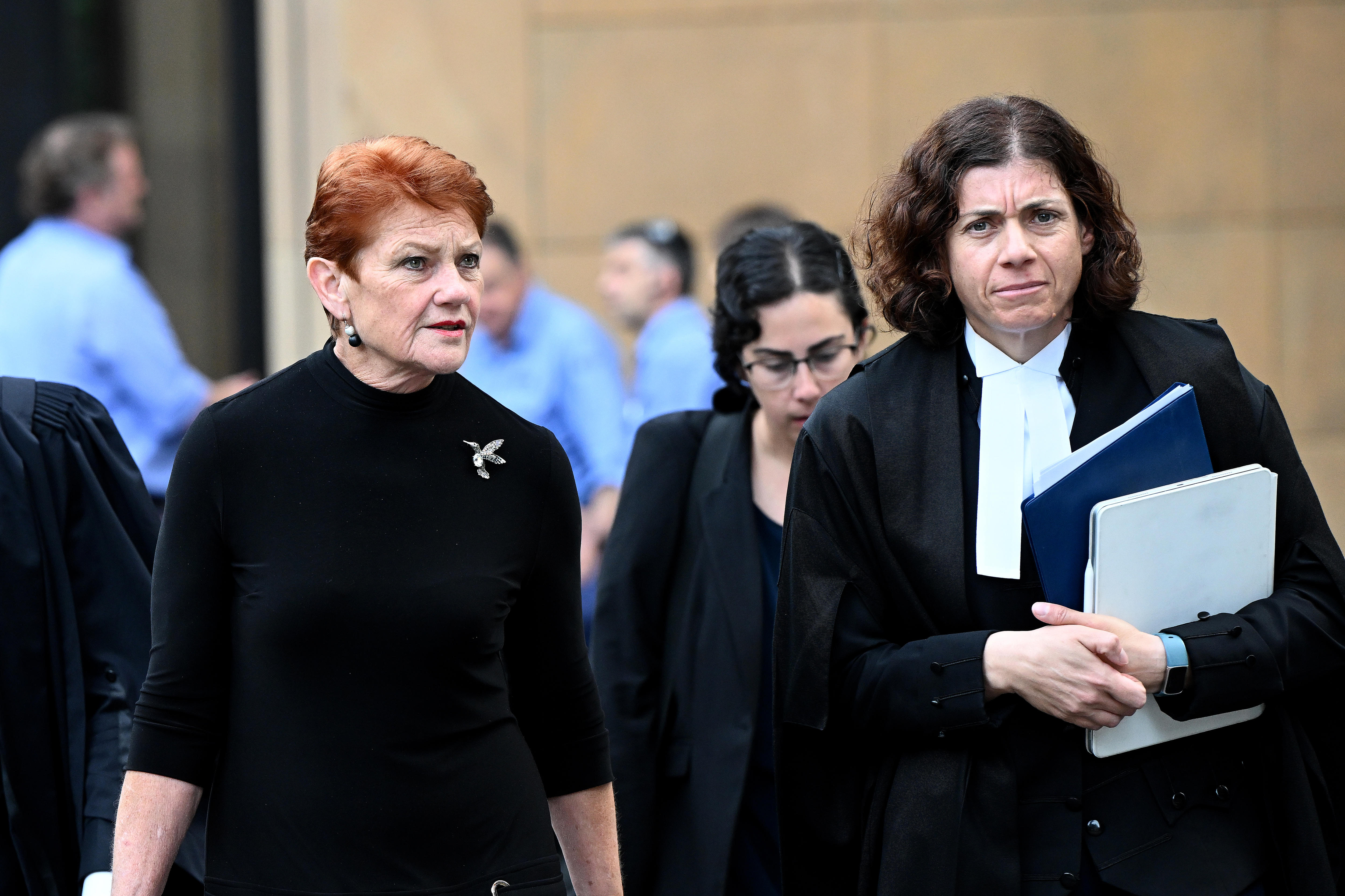 Pauline Hanson was speaking rhetorically when telling Mehreen Faruqi to go  'back to Pakistan', court told - ABC News