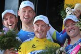 Gerrans and GreenEDGE celebrate team time trial win