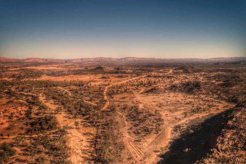 Dry outback