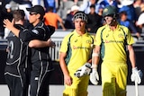 Marcus Stoinis and Josh Hazlewood lament a loss to New Zealand