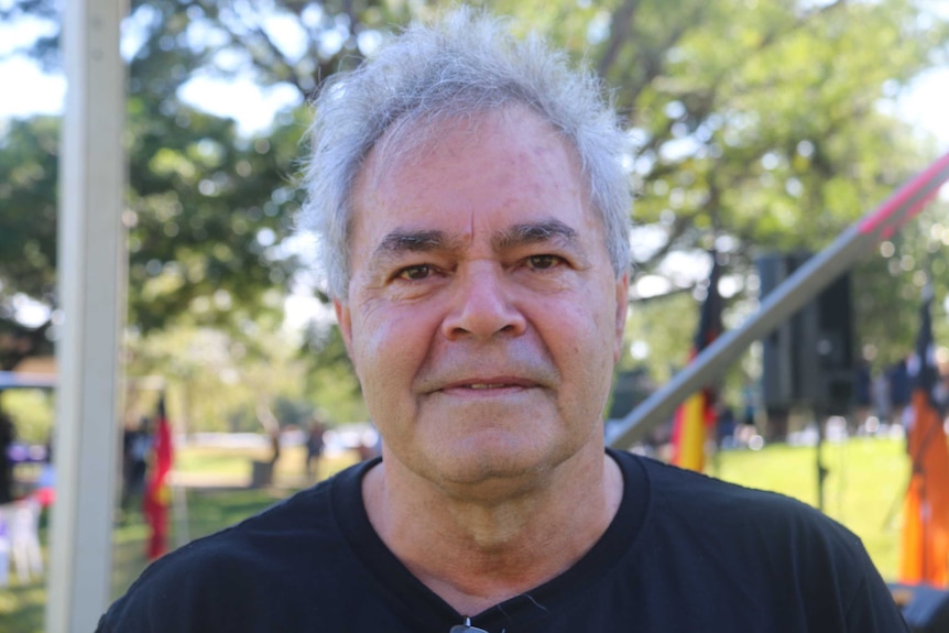Wes Miller from the NT Stolen Generation Aboriginal Corporation.