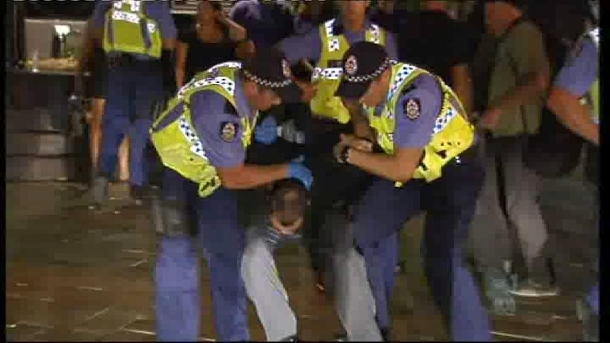 Police crackdown on booze violence