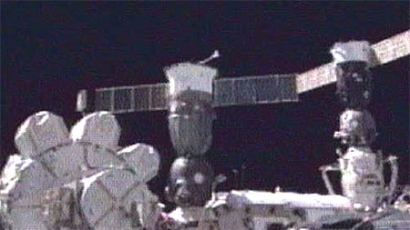 'Mystery noise' heard on space station.