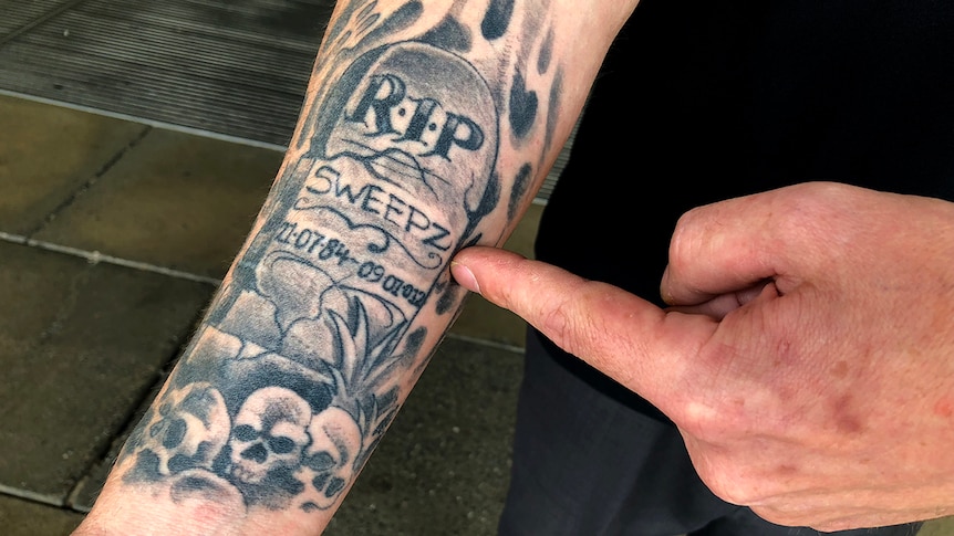 Tattoo in tribute to Jayson Doelz
