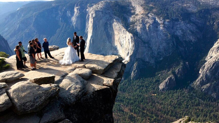 The lookout where two people where killed is a popular spot for weddings (File photo).