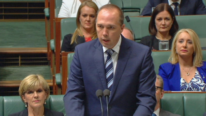 Peter Dutton addresses Christmas Island unrest