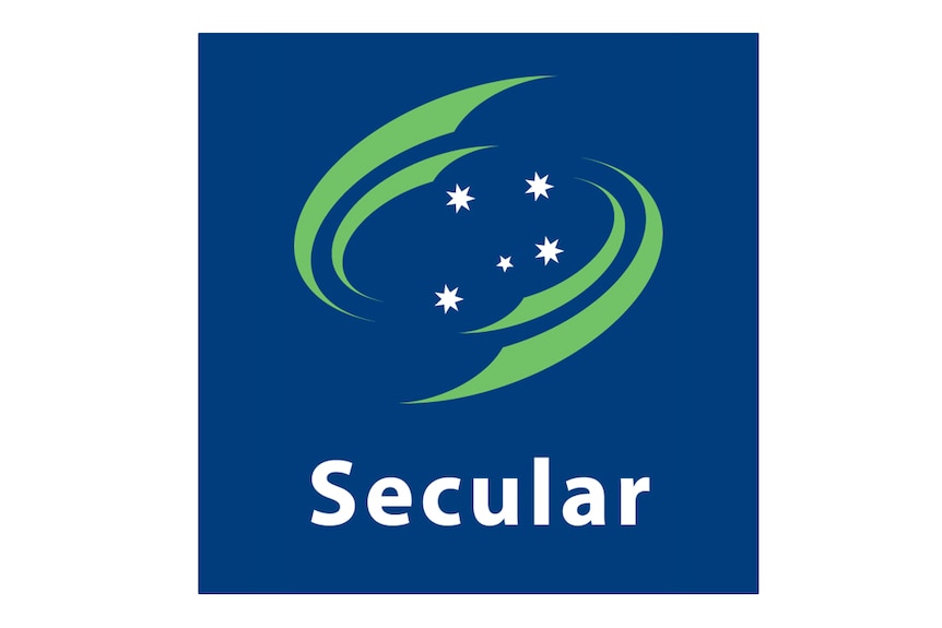 The Secular Party of Australia logo on a white background.