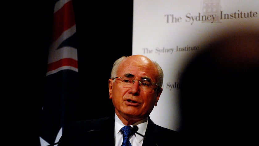 John Howard addresses the Sydney Institute