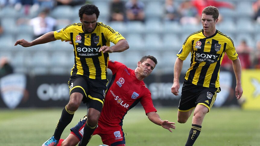 Wellington Phoenix's Paul Ifill was racially abused when he was subbed off against Adelaide United.
