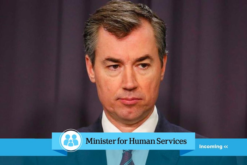 Michael Keenan is the incoming Minister for Human Services.