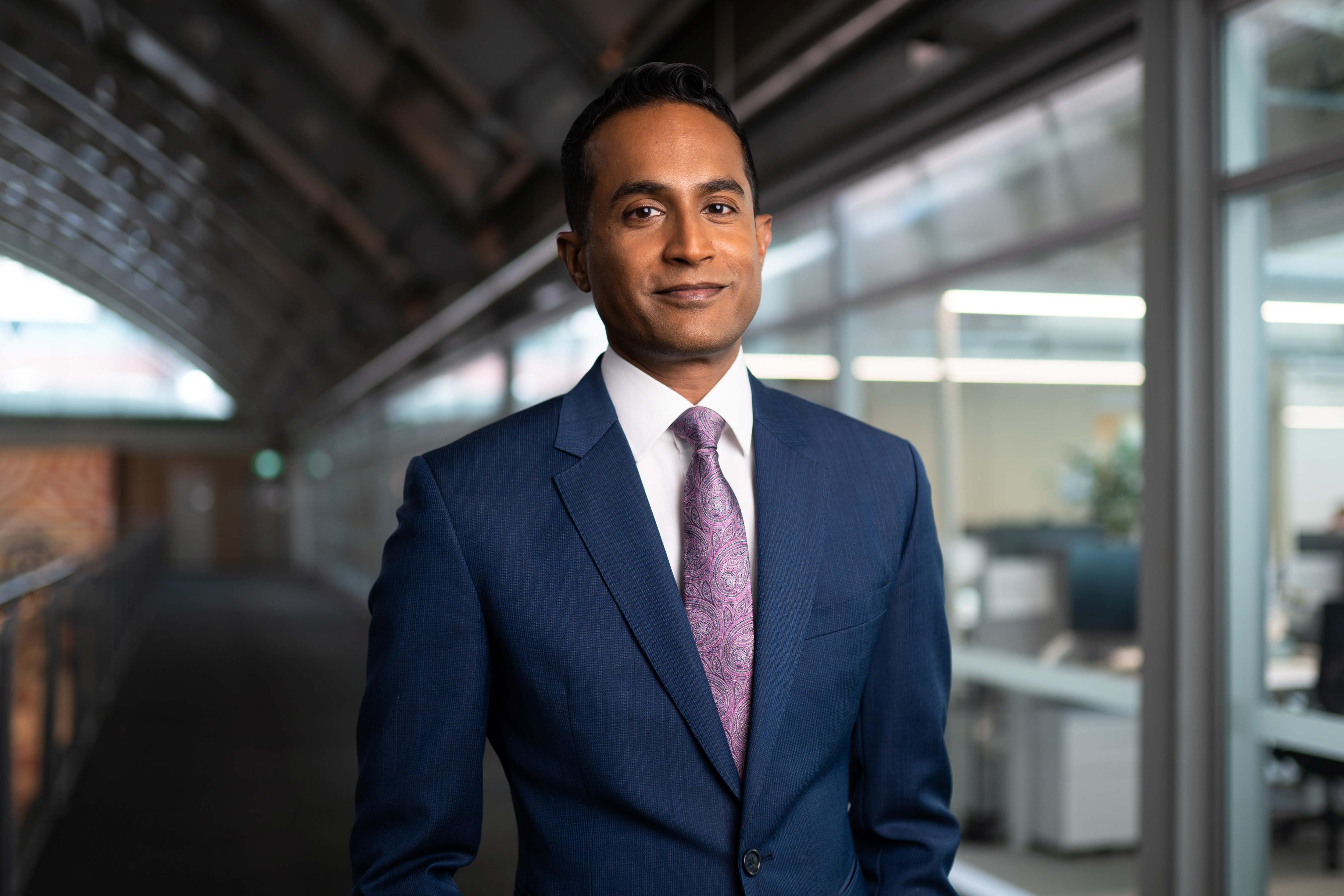 ABC journalist Jeremy Fernandez in 2023