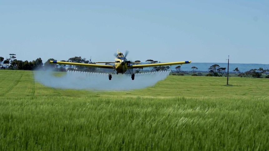 Crop spraying