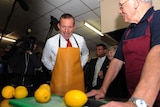 Tony Abbott: 'We do want to see the food rather than sell the farm'.
