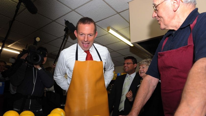 Tony Abbott: 'We do want to see the food rather than sell the farm'.