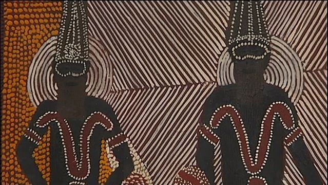 Aboriginal artwork returns from 25 years in US.