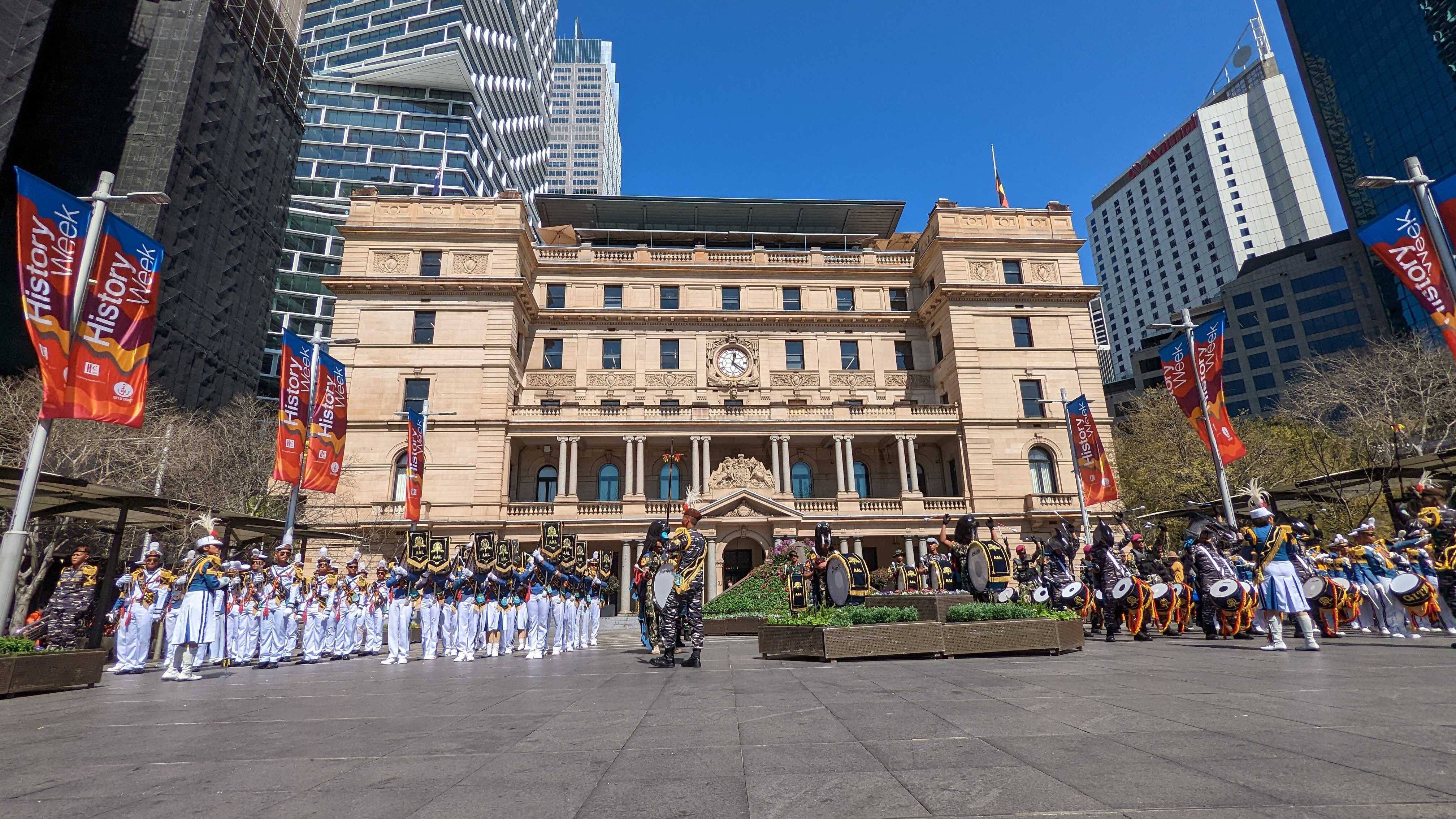 Marching Band di Customs House (6)