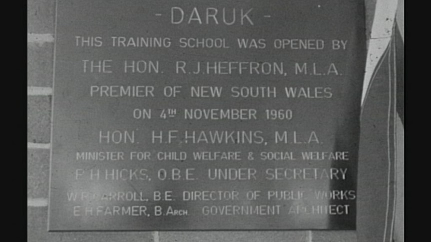 Footage of the Daruk Training School before it opened in 1960