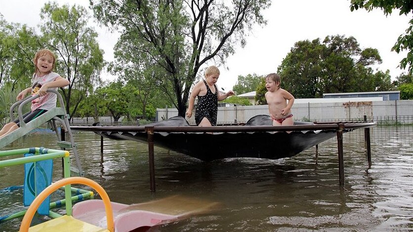 Children play in Rockhampton