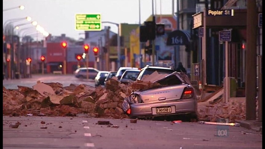 Christchurch rocked by quake