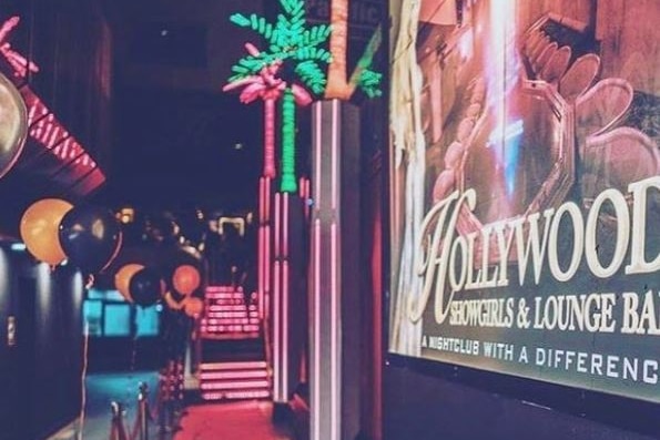The front entry of a Gold Coast nightclub