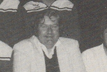 A black and white photo of Graeme Hobbs