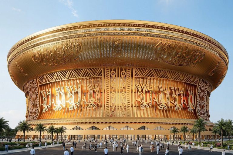 Vietnam's 135,000-seat gold stadium points to something even bigger