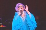 Dame Edna performs at the Adelaide Cabaret Festival