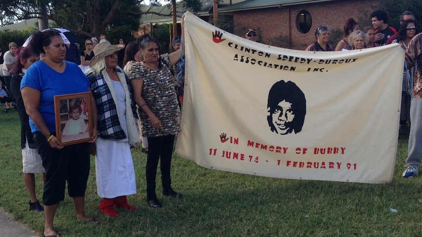 Members of the Bowraville Aboriginal community in Macksville NSW, in May 2014.