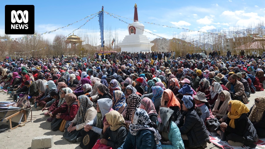 Thousands in Ladakh protest demanding climate action and land rights in freezing conditions