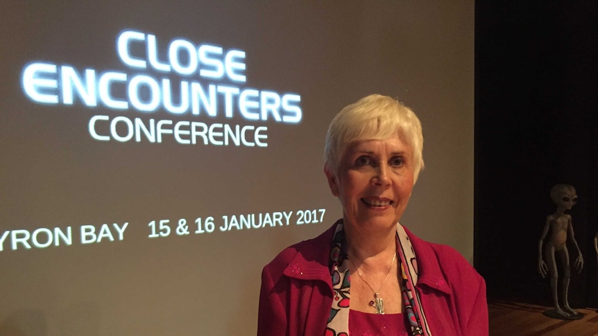 Mary Rodwell at the Close Encounters Conference