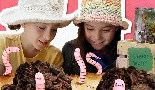 Gardening Australia Junior in Early Learning: Wrigglemania! Worms and Underground Life - ABC Kids