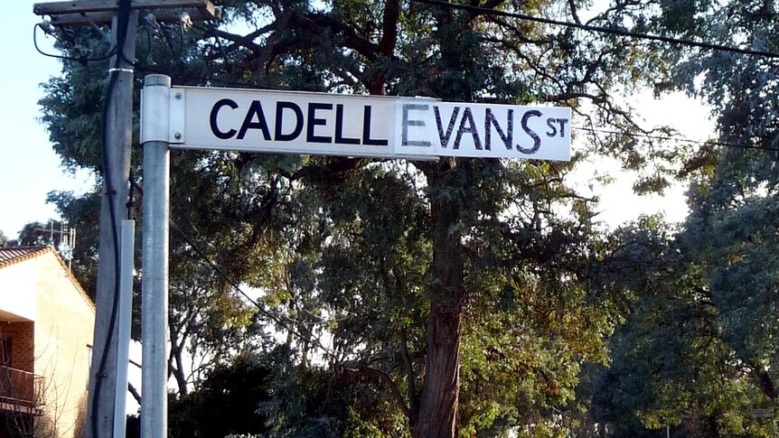 Cadell Street becomes Cadell Evans Street for a day