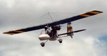 340x180 custom image of ultralight aircraft called the Drifter