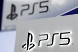 The logos of Sony PlayStation 5.