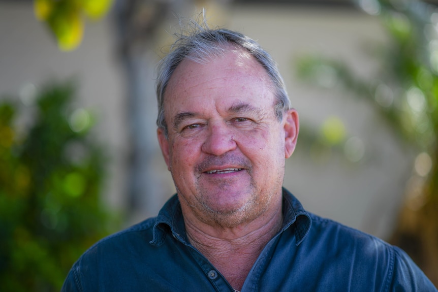 Une photo du président de Carnarvon Shire, Eddie Smith.