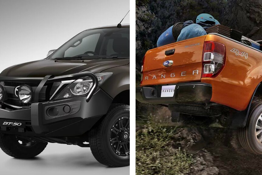 Mazda BT-50 and Ford Ranger PXII