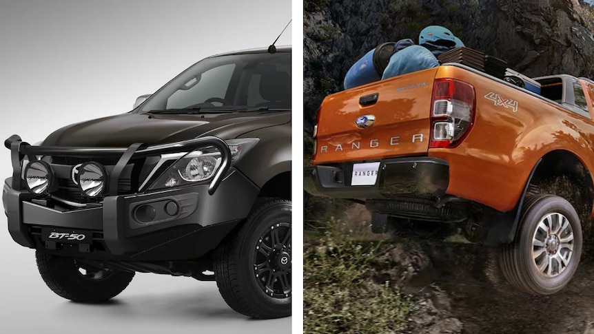 Mazda BT-50 and Ford Ranger PXII