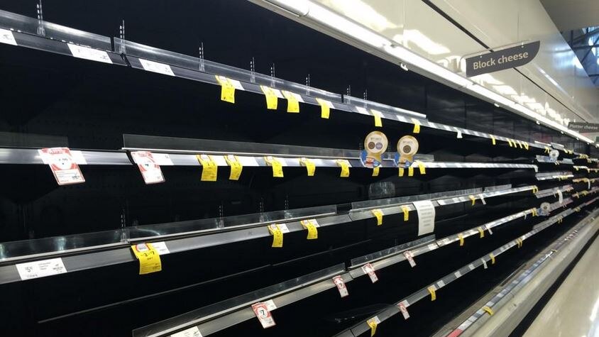 No frozen food at Coles West End due to storm