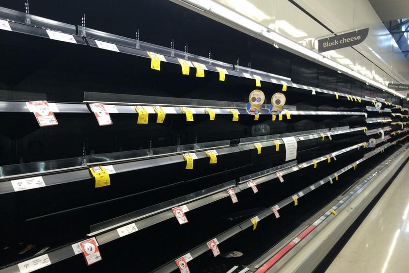 No frozen food at Coles West End due to storm