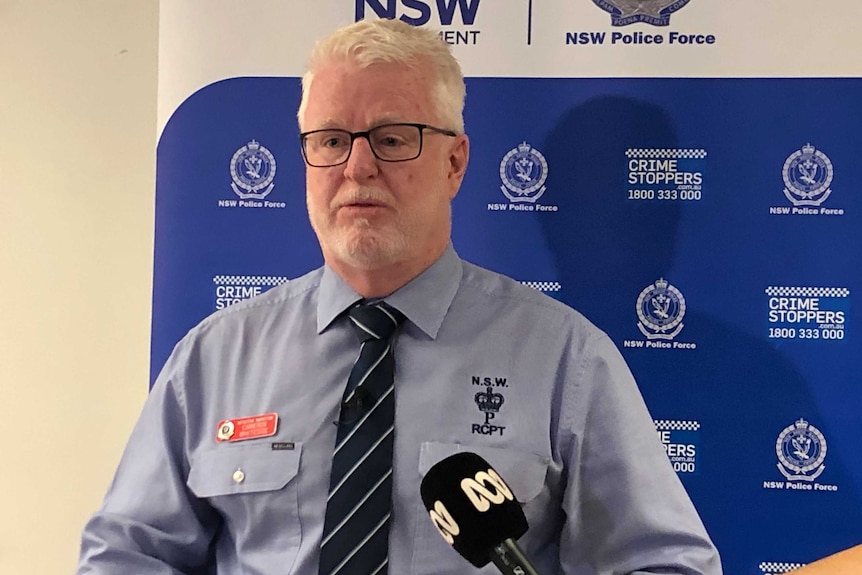 NSW Detective Inspector Cameron Whiteside.