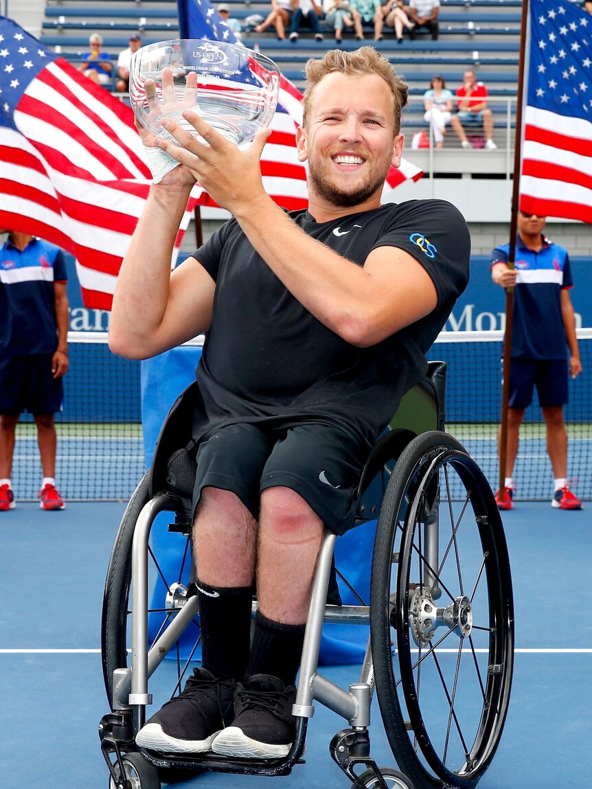 Dylan Alcott wins at the US Open