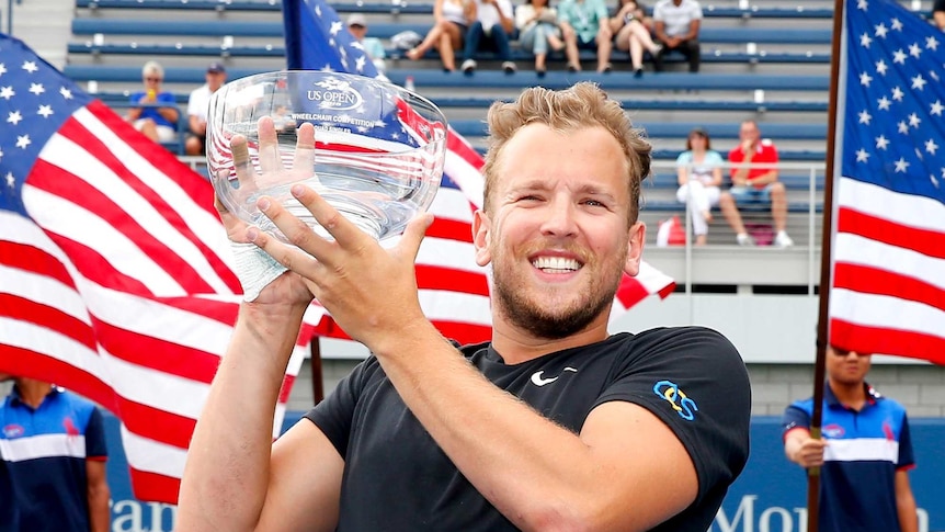 Dylan Alcott wins at the US Open